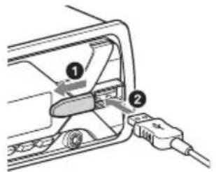 SONY DSXA210UI - Collegamento di un dispositivo USB - 1