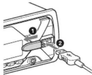 SONY DSXA210UI - Conexión de un dispositivo USB - 1