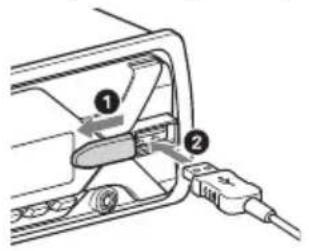 SONY DSXA210UI - Anschlieben eines USB-Geräts - 1