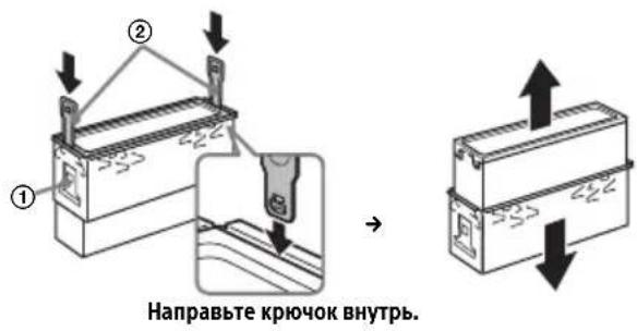 SONY DSXA210UI - OTcoeHHeHne 3aunTHoM MaHXeTbI N KPOHsTeHnA - 2