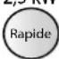 ROSIERES TC 31 RB - Lors du changement de gaz, vous devez successivement : - 3