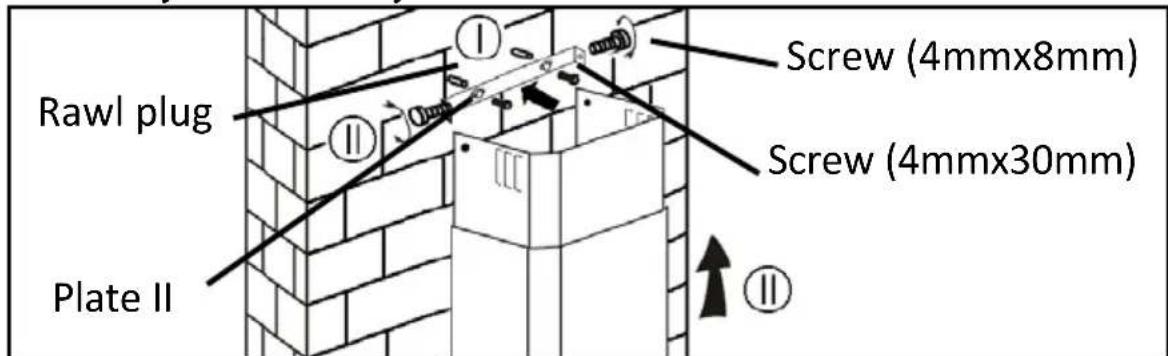 ROSIERES RVSD 970 PN - Installation (Vent outside): - 5