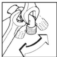 ROSIERES TR 400 AV - - CONNECTION BY FLEXIBLE PIPE WITH MECHANICAL CONNECTOR - 2