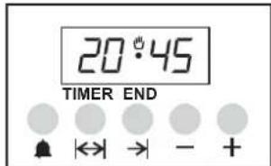 CANDY CCV6525PX - Setting the correct time: - 2