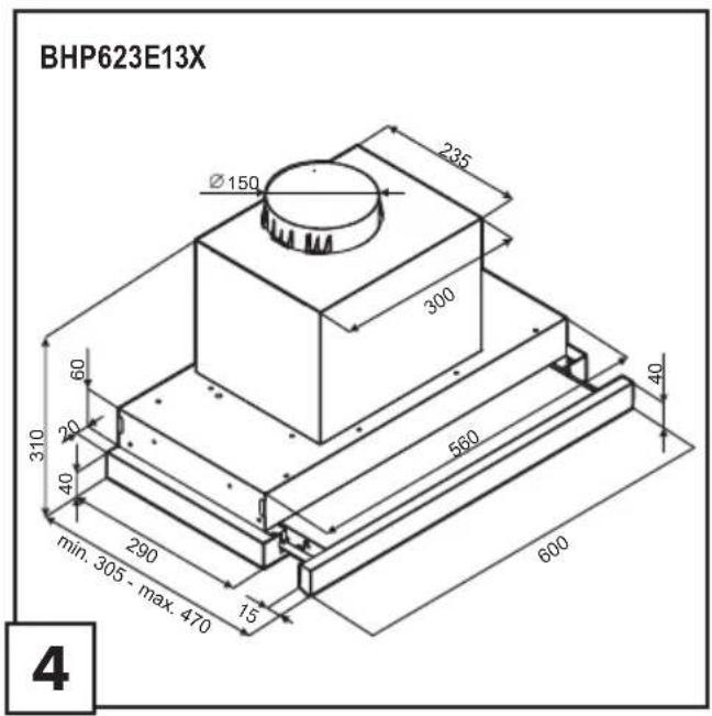 GORENJE BHP623E13X - BG - АСПИРАТОР В АСПИРИРАЩА ВЕРСИЯ 8 - 4