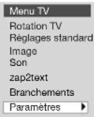 LOEWE Xelos SL 32 HDDR+ - Menu TV - 3