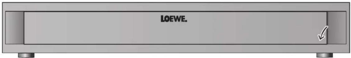 LOEWE Speros 37 HDDR+ - Commande sur la Signal Box - 1