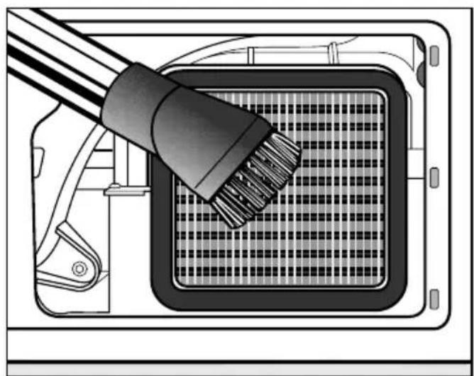 MIELE TMG 40040 WP CH - Grille en bas à droite - 2