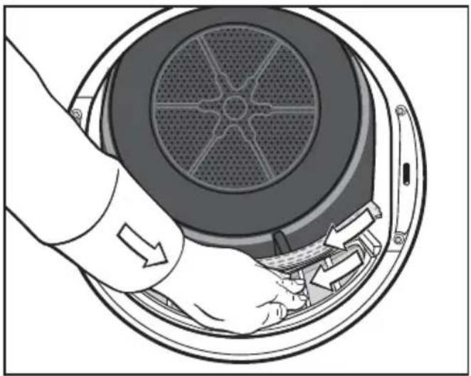 MIELE TMG 40040 WP CH - Enlever les peluches visibles - 3