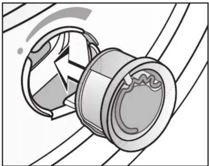 MIELE TMG 40040 WP CH - Insertion du flacon de parfum - 3