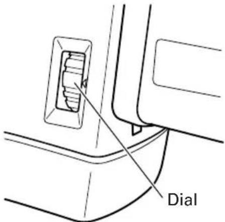 HITACHI H 60MA - CAUTION: Do not make any adjustment of the dial during operation. Holding the main body with one hand can swing you around, resulting in an injury. - 1