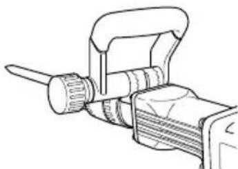 HITACHI H 60MA - Installation des outils - 6