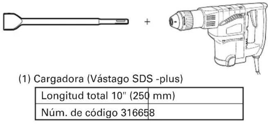 HITACHI H 30PV - ACCESORIOS OPCIONALES De vente por separado - 3