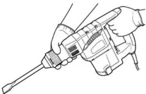 HITACHI H 30PV - COMMENT UTILISER LE MARTEAU PIQUEUR - 1