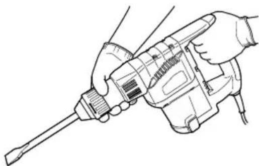 HITACHI H 30PV - HOW TO USE THE DEMOLITION HAMMER - 1