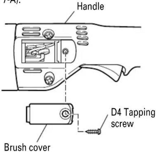 HITACHI G 13SP - Carbon brush replacement - 1