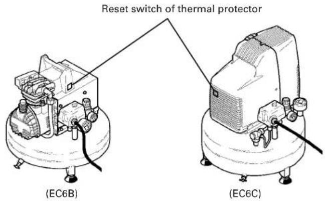 HITACHI EC 6B - Adjustment of working pressure - 2