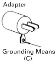 HITACHI EC 129 - GROUNDING INSTRUCTIONS - 3