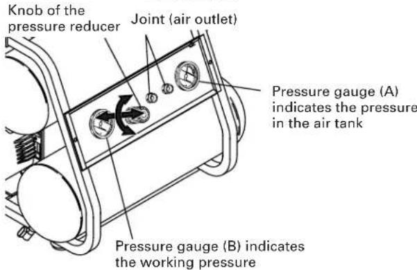 HITACHI EC 129 - WARNING: Check the manufacturer's maximum pressure rating for nailers, staplers and accessories. Compressor outlet pressure must be regulated so as to never exceed the maximum pressure rating of the nailers, staplers and accessories. - 1