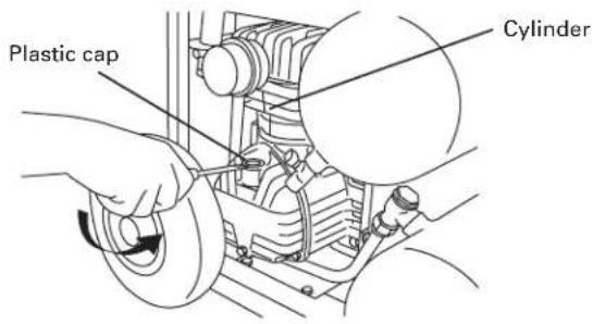 HITACHI EC 129 - Confirm the power receptacle - 1