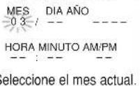 HITACHI DVPF35U - Ajuste del reloj - 7