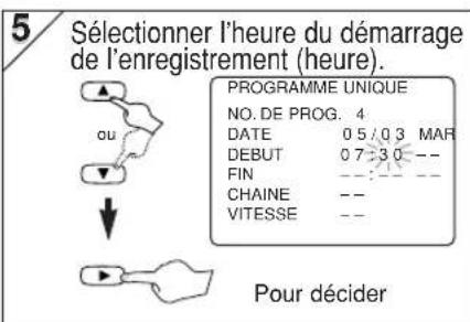 HITACHI DVPF35U - Enregistrement avec minuterie - 7