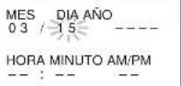 HITACHI DVPF35U - Ajuste del reloj - 11