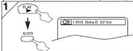 HITACHI DVPF35U - Langue de la piste audio - 3