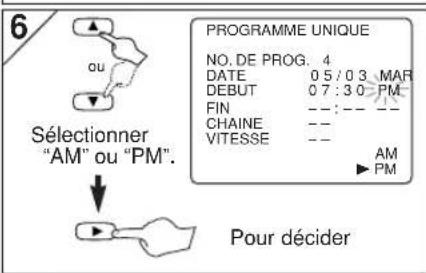 HITACHI DVPF35U - Enregistrement avec minuterie - 8