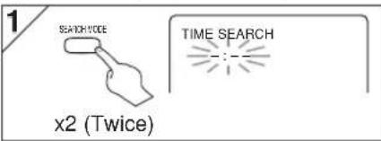 HITACHI DVPF35U - Time Search - 3