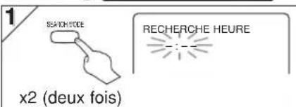 HITACHI DVPF35U - Recherche horaire - 3