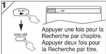 HITACHI DVPF35U - Recherche par titre / chapitre - 2