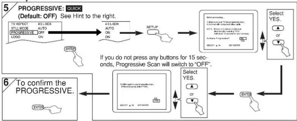 HITACHI DVPF35U - DISPLAY Setting - 2
