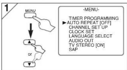 HITACHI DVPF35U - Auto Repeat - 2