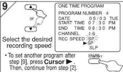 HITACHI DVPF35U - Timer Recording - 8