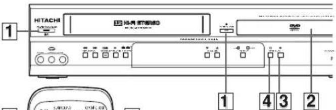 HITACHI DVPF35U - Reproducción de DVD/CD - 4