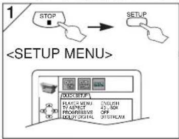 HITACHI DVPF35U - CUSTOM Menu - 1