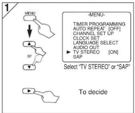 HITACHI DVPF35U - When You Receive or Record a Program Broadcast in MTS - 2