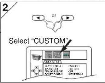 HITACHI DVPF35U - CUSTOM Menu - 3