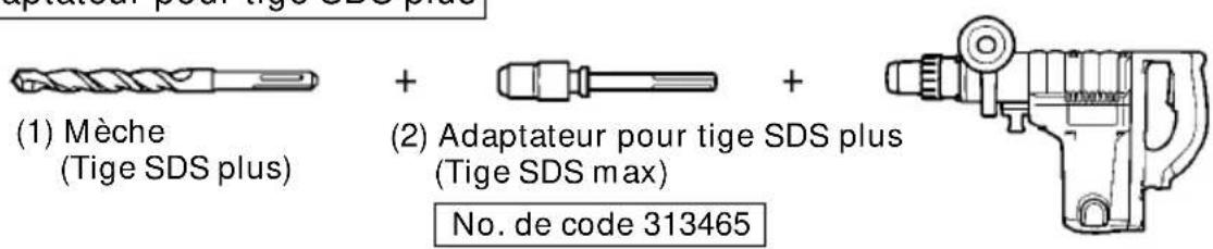 HITACHI DH 40MA - ACCESSIONS SUR OPTION....vendus séparément - 3