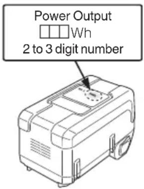 HITACHI DH 36DBL - WARNING - 1