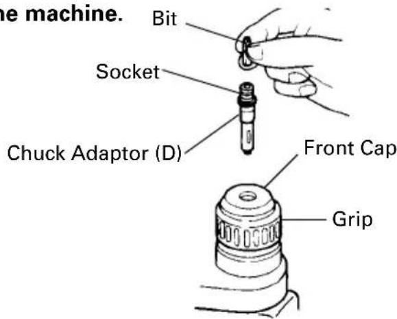 HITACHI DH 24PC - When driving machine screws (Fig. 10) - 1