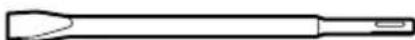 HITACHI DH 24PC - Creusage de rainures et cassure des angles (percussion uniquement) - 1