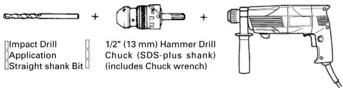 HITACHI DH 24PB - OPTIONAL ACCESSORIES...sold separately - 8