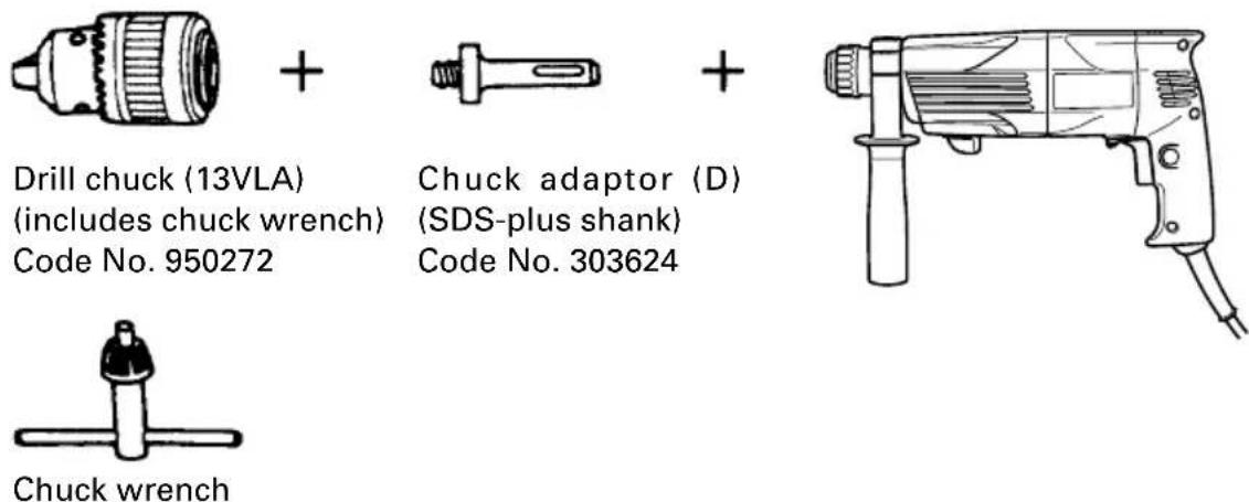 HITACHI DH 24PB - Bolt placing operation with Chemical Anchor. (rotation + striking) - 3