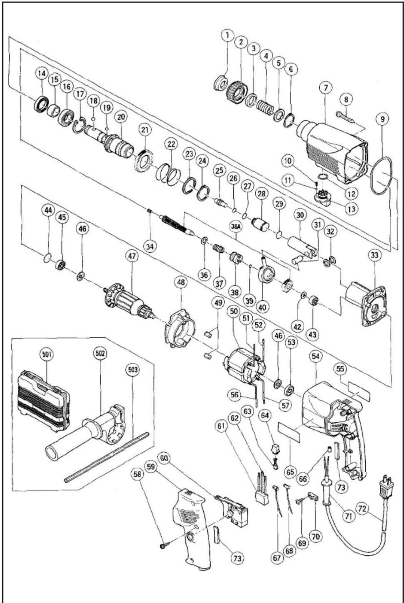 HITACHI DH 24PB - NOTA: - 1