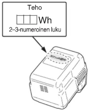 HITACHI CG 36DL - LITIUMIONIAKUN KULJETUSTAKOSKEVAT TIEDOT - 1