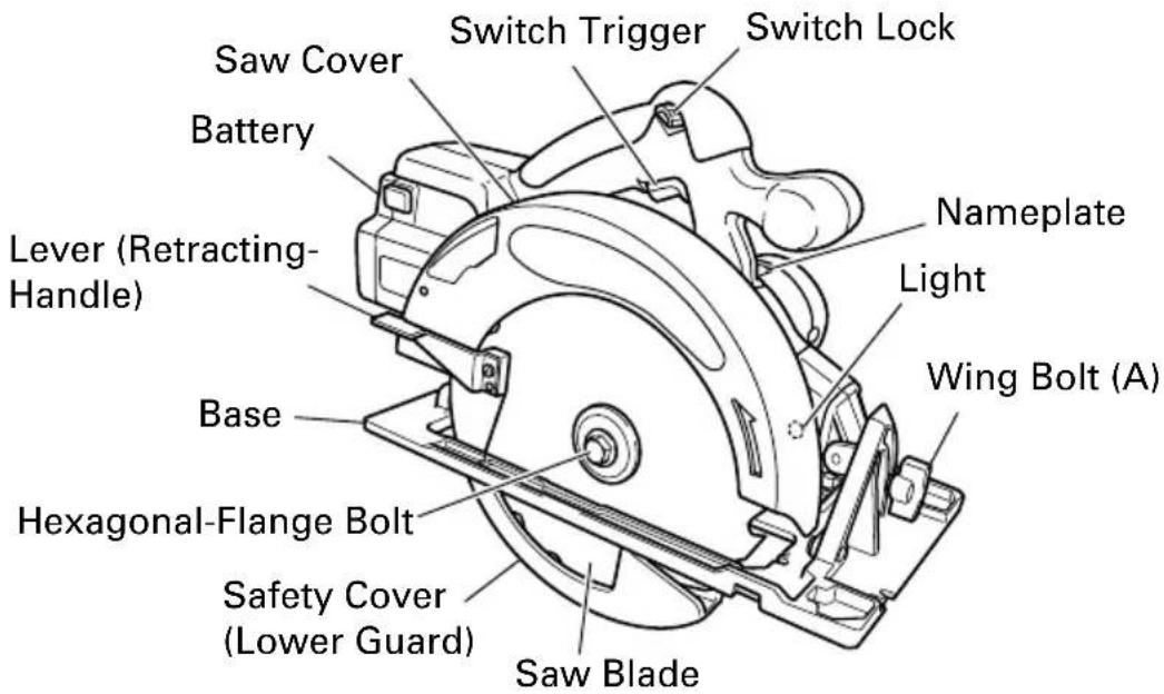 HITACHI C 7D - NAME OF PARTS - 1