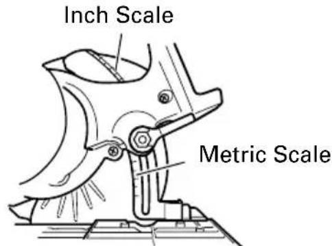 HITACHI C 7D - Regulating the guide (Rip Fence)(Fig. 16) - 1