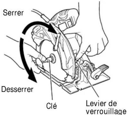 HITACHI C 7BMR - Démontage de la lame - 1